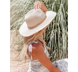 High Water Chain Hat - Ivory